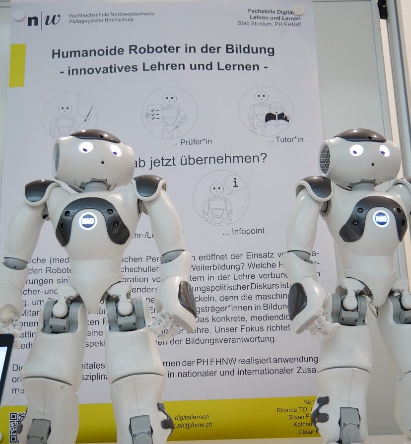 Roboter Modell Nao am Digitaltag Olten 2021